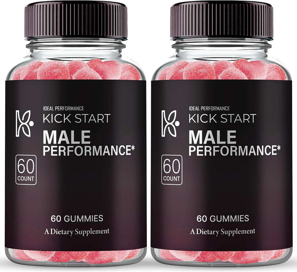 Kickstart Gummies - Gominolas Multivitamínicas para Hombres (2 Pack)