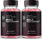 Kickstart Gummies - Gominolas Multivitamínicas para Hombres (2 Pack)