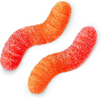 OLLY Hello Happy Gummy Worms - Gomitas de Apoyo al Ánimo con Extracto de Azafrán y Vitamina D, Sabor Tropical Zing, 60 unidades