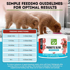 Only Natural Pet Probiótico para Perros y Gatos - Complemento Digestivo con Enzimas, 60 Masticables Blandos