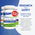 Prevagen Variety Pack - 90 Unidades (Suministro para 3 Meses) | Cápsulas y Comprimidos Masticables Mixed Berry y Naranja | 10 mg de Apoaequorina más Vitamina D3