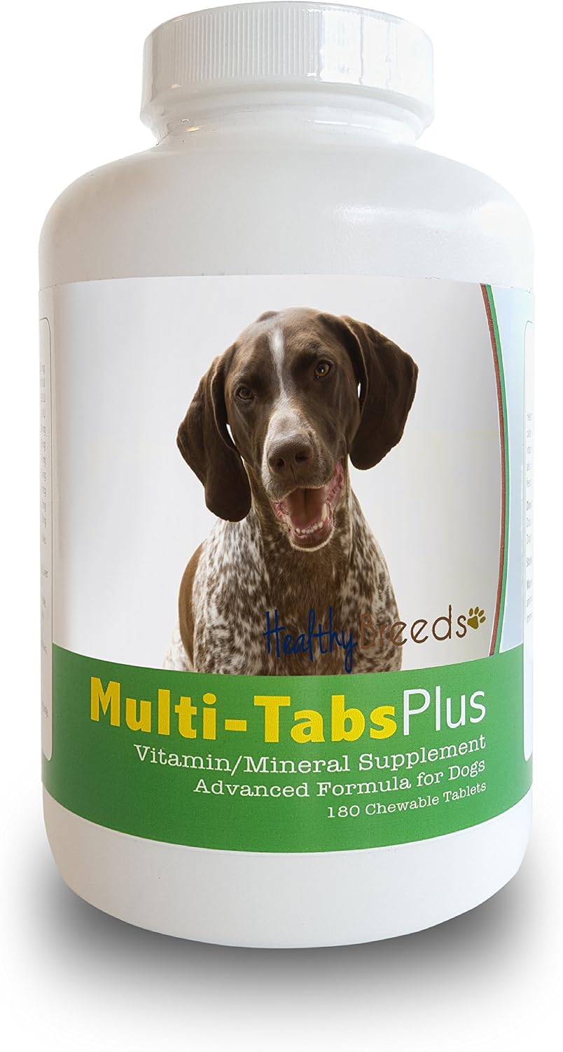 Healthy Breeds German Shorthaired Pointer Multi-Tabs Plus 180 Comprimidos Masticables