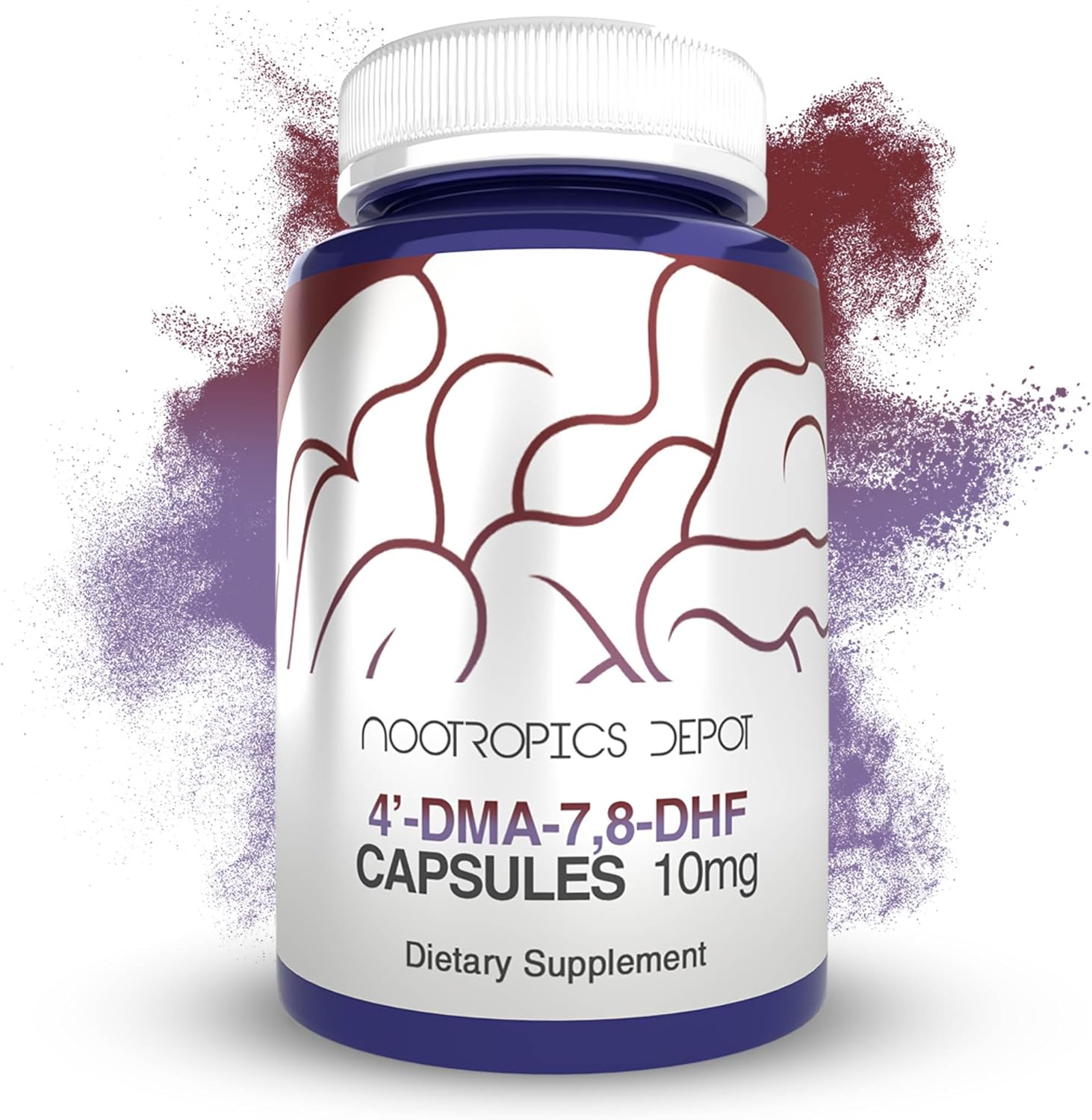 Nootropics Depot 4’-DMA-7,8-DHF Cápsulas | 10mg | 90 Unidades