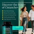 Etta Vita Cistanche Tubulosa 500 mg – Potente Extracto Estandarizado 50% Equinacósido/10% Acetósido