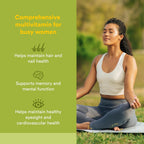 Whole Earth & Sea Multivitamínico y Mineral para Mujeres, Complemento Alimenticio Integral, Vegano, 60 comprimidos
