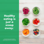 NutraOne Ideal Greens: Suplemento de Superalimentos Verdes en Polvo (30 raciones, sabor bayas)