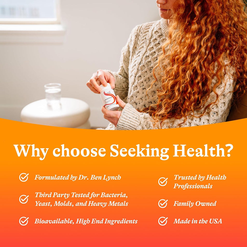 Seeking Health L-Methylfolate 1mg, 60 Cápsulas
