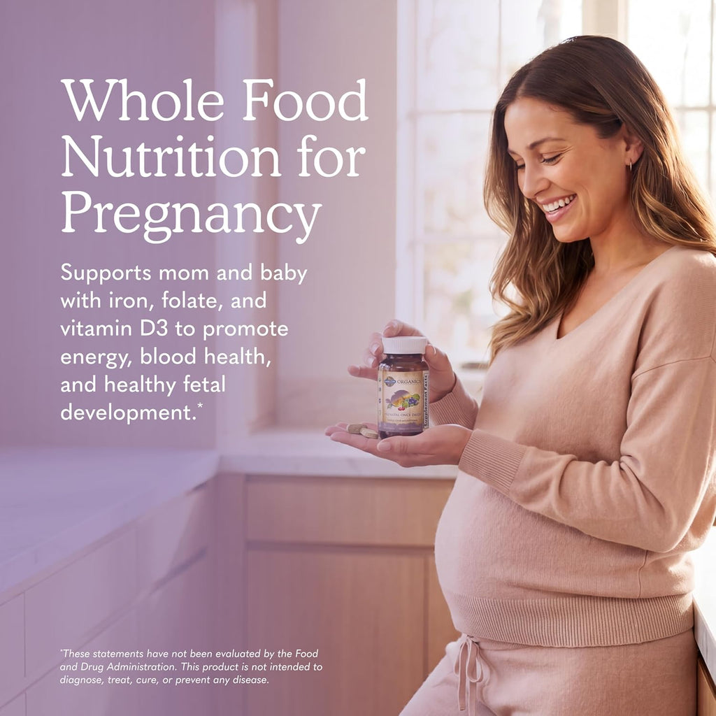 Garden of Life Mykind Prenatal Once Daily Orgánico, 30 Comprimidos