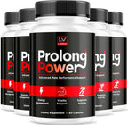 LIVORKA Prolong Power Pills para Hombres, 60 Cápsulas - Suplemento Masculino