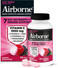 Airborne Berry Chewables with Vitamin C 1000 mg, 64 Count