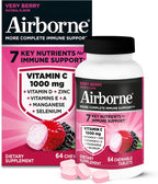 Airborne Berry Chewables with Vitamin C 1000 mg, 64 Count
