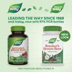 Nature's Way Escoba de Carnicero, 720 mg, 100 Cápsulas Veganas