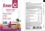 Ener-C Sugar Free Multivitamin Drink Mix - Sabor Maracuyá, 60 Sobres | Mezcla de Vitaminas y Electrolitos sin Azúcar