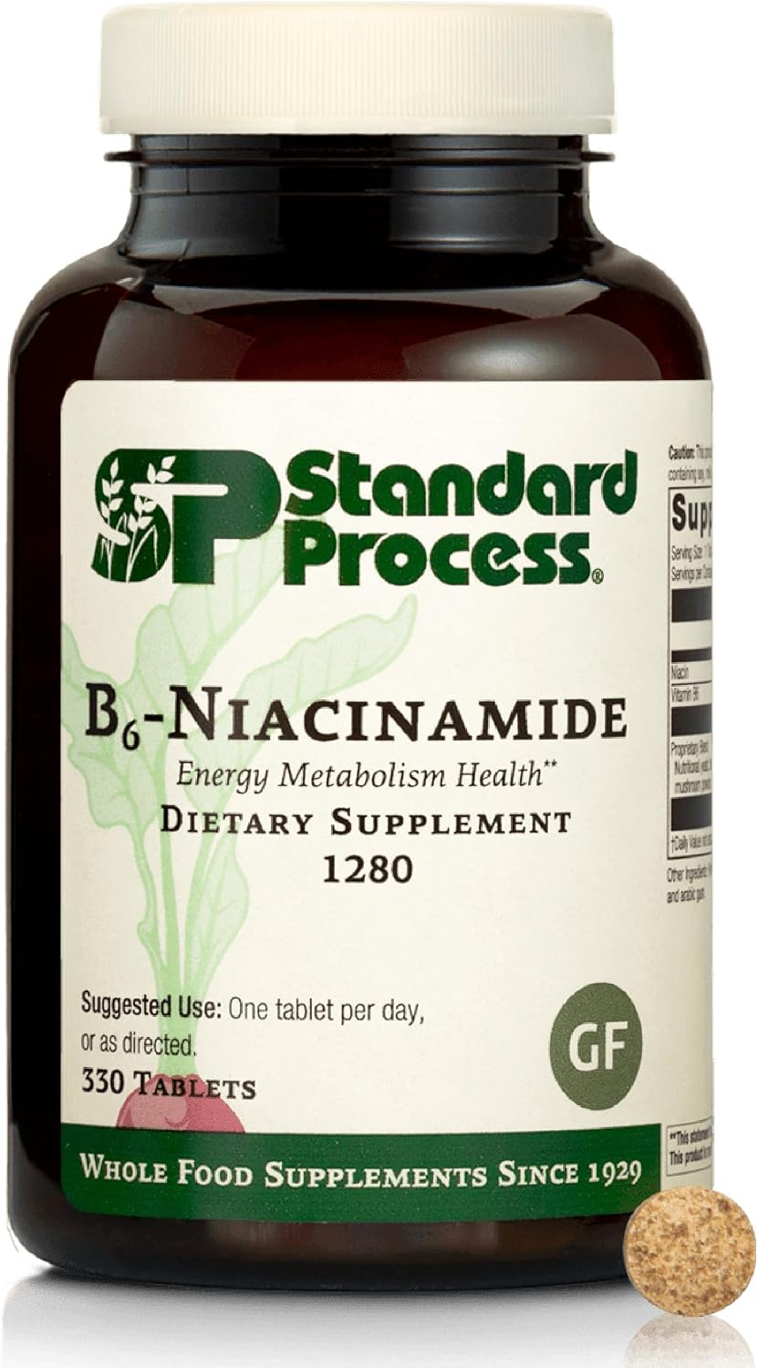 Standard Process B6-Niacinamida, 330 comprimidos