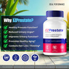 EZ Prostate Cápsulas – Pack de 2 – Fórmula Natural Avanzada de Máxima Potencia