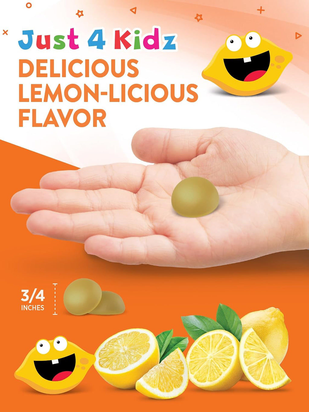Nature's Truth Gomitas de Vitamina C y Zinc para Niños - 60 unidades - Veganas, sin gluten, sin OMG