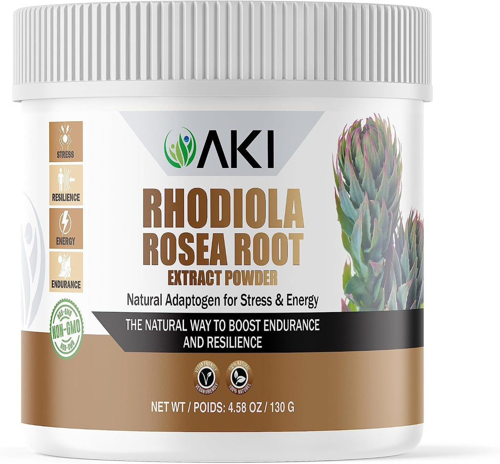 Rhodiola Rosea en Polvo (130g) - AKI