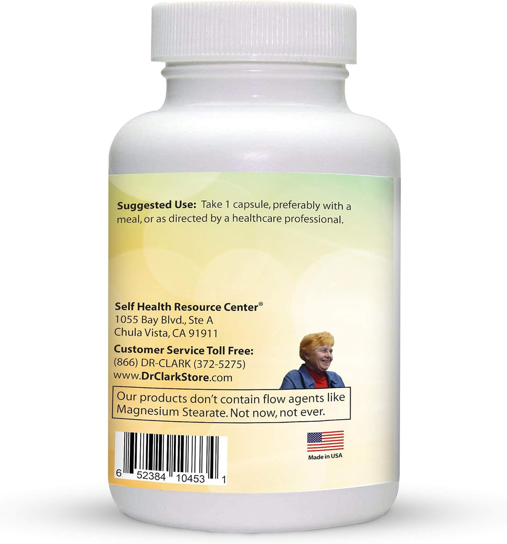 Dr. Clark Ácido Fólico (Vitamina B9) 1 mg, 100 Cápsulas de Gelatina