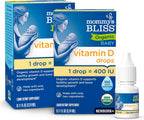 Mommy's Bliss Gotas Orgánicas de Vitamina D para Bebés, 400 UI, 90 gotas