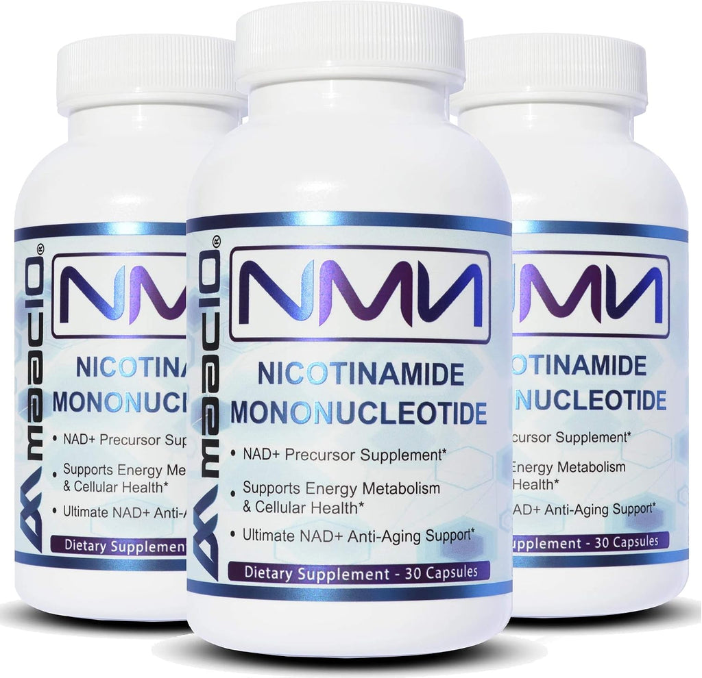 MAAC10 NMN Suplemento de Nicotinamida Mononucleótido (NMN 125mg Cápsulas) - 90 Cápsulas