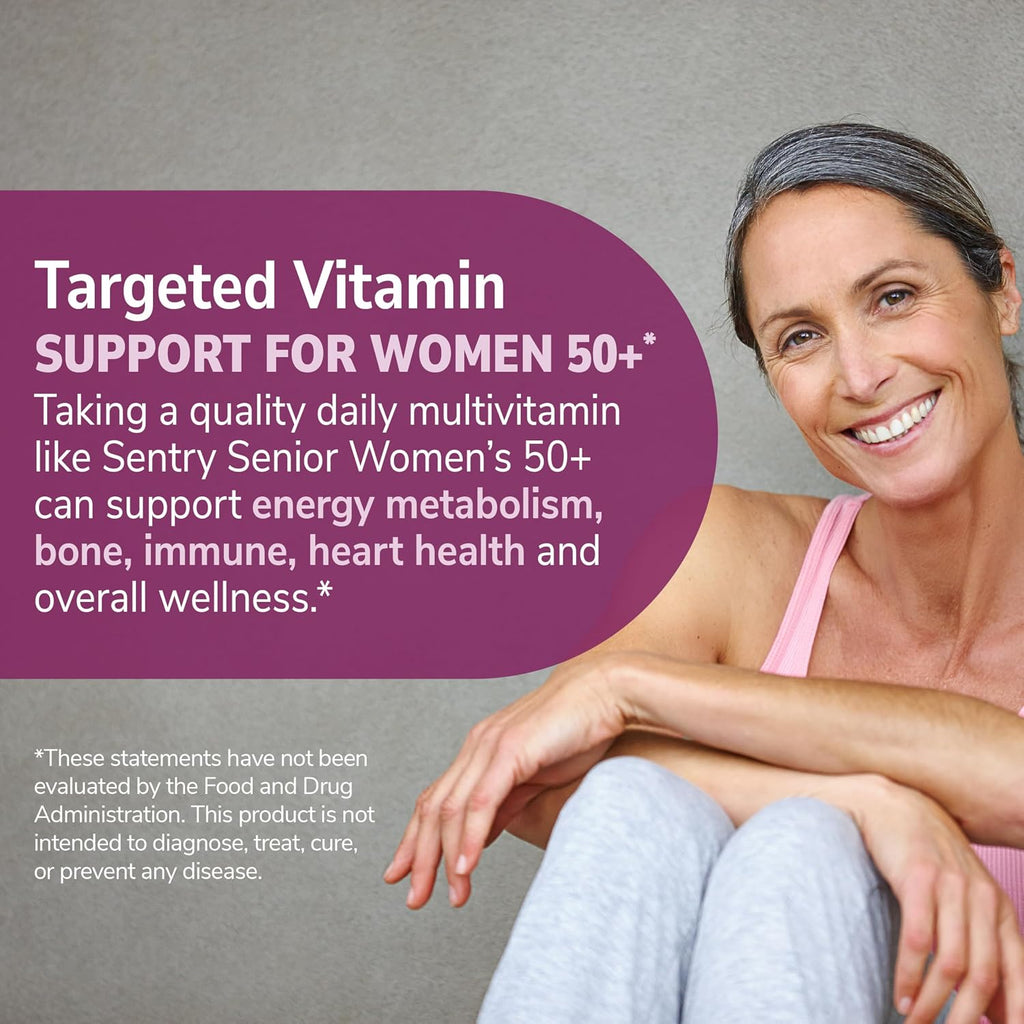 21st Century Sentry Senior Women 50+ Multivitamínico, 100 Comprimidos