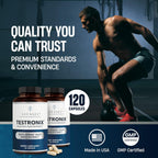 VITASEI Testronix Performance Supplement for Men - 60 Cápsulas (Pack de 2)