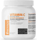 Bronson Buffered Vitamin C Powder - Ascorbic Acid with Sodium Ascorbate - 1 kg