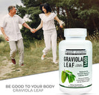 Planet Source Graviola Leaf (Annona muricata) - 1400 mg - 60 Cápsulas Vegetales