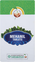 VAIDYARATNAM Mehanil Tablets - 100 Comprimidos con Pachak Methi Gratis