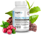 Organixx Ageless Brain - Complemento alimenticio para la función cerebral, claridad y enfoque, 60 cápsulas vegetarianas