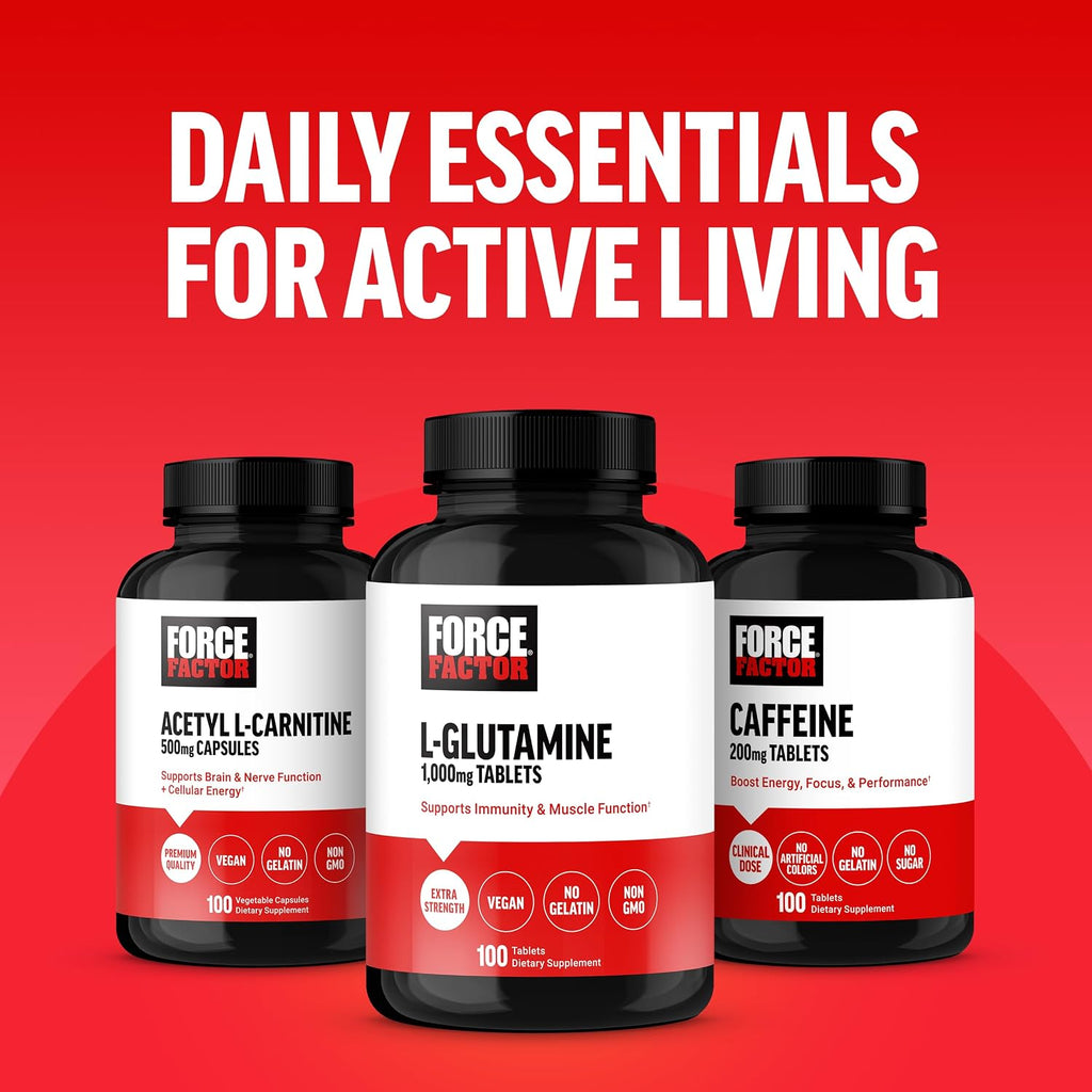 Force Factor Multivitamínico para Hombres 50+ con 26 Vitaminas y Minerales, 60 Comprimidos