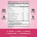 Airborne 750mg Vitamina C Gomitas para Adultos - Apoyo Inmunitario con Antioxidantes y Selenio - 42 Gomitas Sabor Bayas