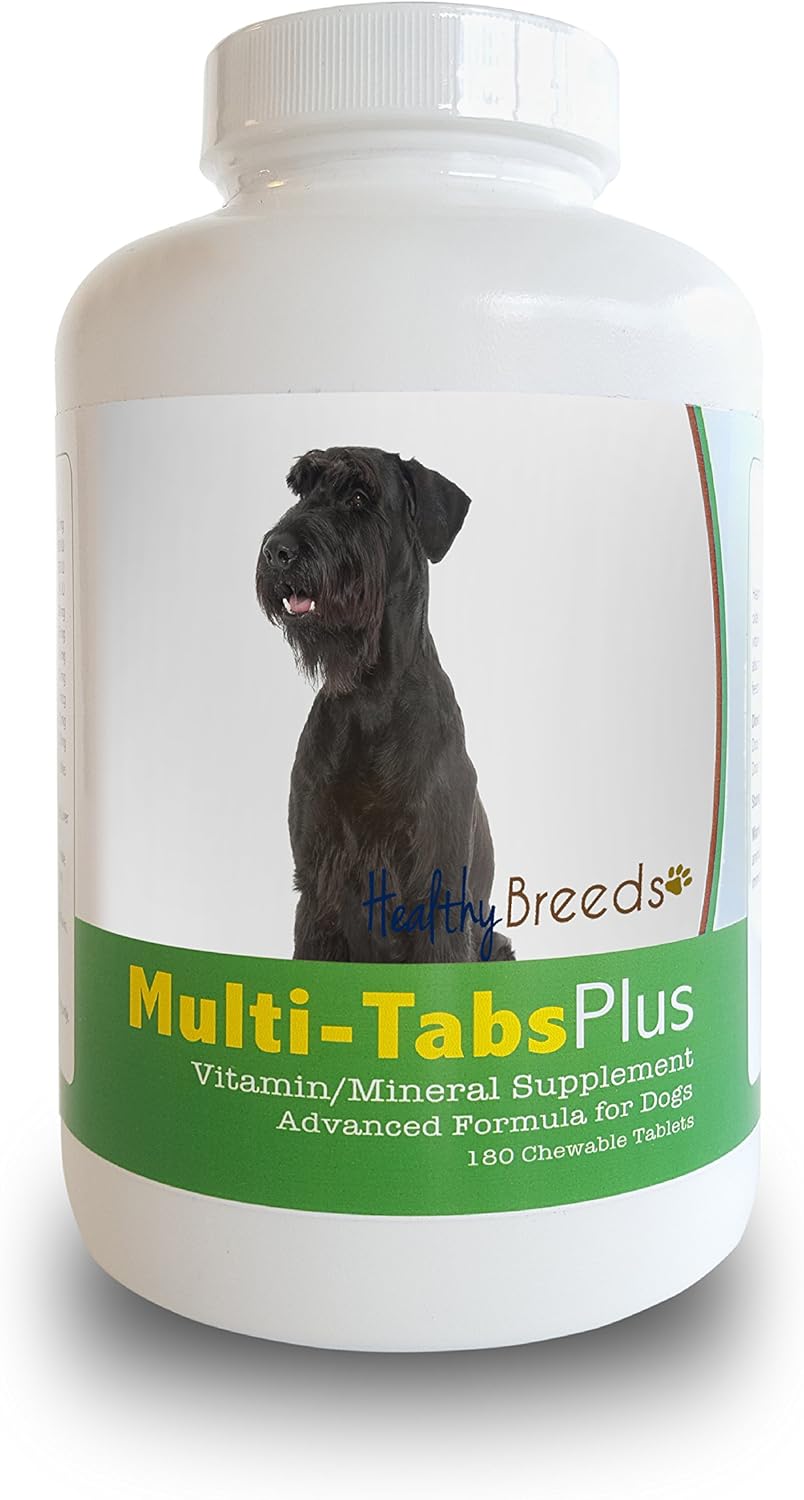 Healthy Breeds Schnauzer Gigante Multi-Tabs Plus Comprimidos Masticables 180 Unidades