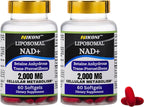 Nikoni Liposomal NAD+ 2000 mg con TMG y Pterostilbeno - 60 Cápsulas Blandas