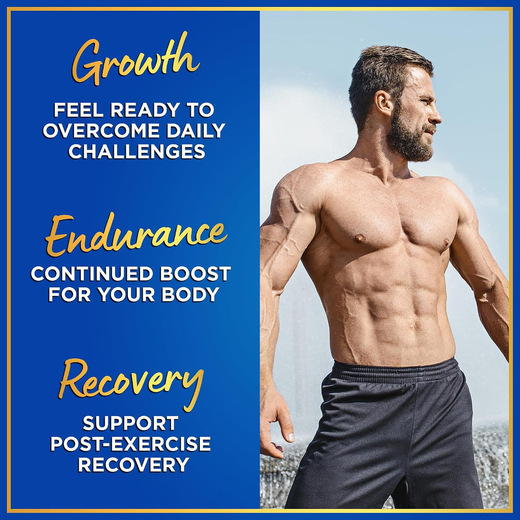 HMB y Vitamina D3 - Suplemento para Crecimiento Muscular, Fuerza, Rendimiento y Recuperación - B-Hidroxi B-Metilbutirato, D3 Más Calcio, 1.000 mg de HMB - 180 Días, 360 Cápsulas