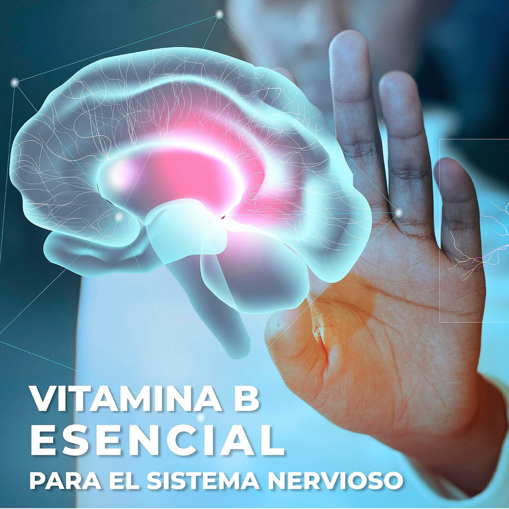 Vidanat Complex B 90 Cápsulas – Apoya la Energía, el Metabolismo y la Salud Inmunológica – Vitaminas B Esenciales para la Claridad Mental, el Alivio del Estrés y la Salud de la Piel