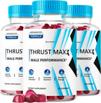(3 Pack) Thrust Maxx Gummies - Complemento Multivitamínico para Hombres