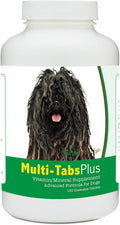 Healthy Breeds Pulik Multi-Tabs Plus - Comprimidos masticables multivitamínicos para perros (180 unidades)