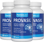 Provasil Complemento Cerebral para Memoria, Concentración y Estado de Ánimo | Ginkgo, Bacopa Monnieri y Biotina | Pack de 3