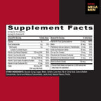 GNC Mega Men Multivitamínico en Gomitas para Hombres - Energía, Metabolismo e Inmunidad, Sabor Frutos Rojos, 120 Gomitas