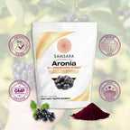 Samsara Herbs Extracto de Baya Aronia 20:1 en Polvo (454g)