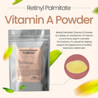 Polvo de Vitamina A (Retinil Palmitato) - 113 g - Grado Cosmético