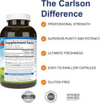 Carlson C-Gels, 1000 mg, Vitamina C, Apoyo Inmunológico, 250 Cápsulas Blandas
