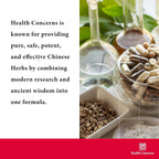 Health Concerns Calm Spirit - Complemento para el Estrés con Magnesio, Espino, Peonía China y Taurina - 90 Cápsulas