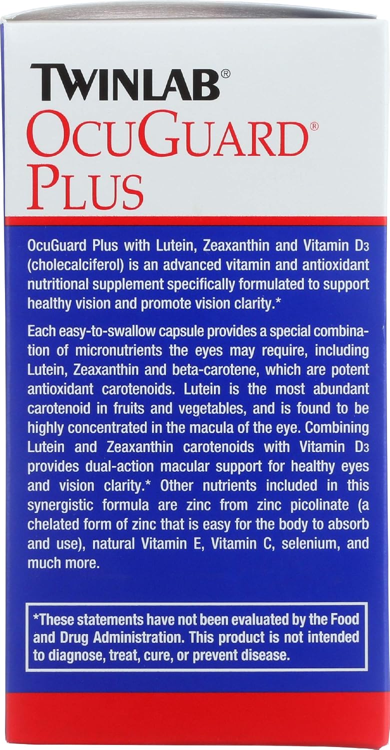 Twinlab Ocuguard Plus, 120 Cápsulas