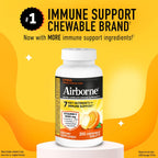 Airborne Citrus Chewable Tablets, 200 comprimidos masticables