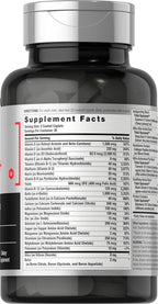 Horbäach Multivitamínico para Hombres 50+ | 60 Comprimidos | Fórmula Avanzada con Calcio, Magnesio, Vitaminas A, B, C, D y E | Sin Gluten y No-GMO