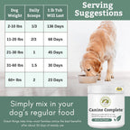 Canine Complete - Multivitamínico en Polvo para Perros (454g)