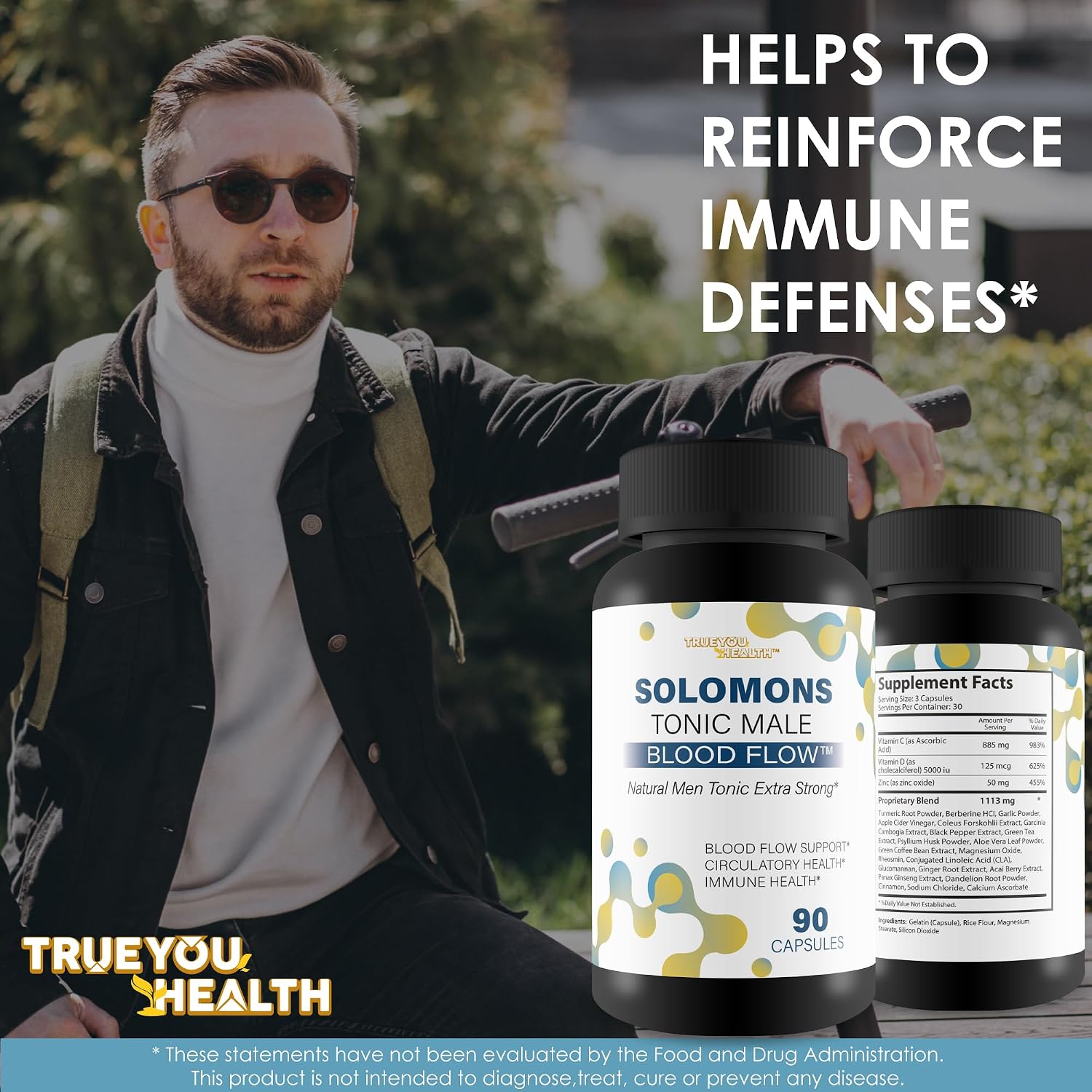 Solomons Tonic – Suplemento de Circulación Sanguínea para Hombres