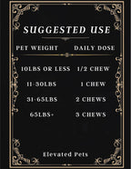 Elevated Pets: Gominolas omega 3, glucosamina y condroitina para perros